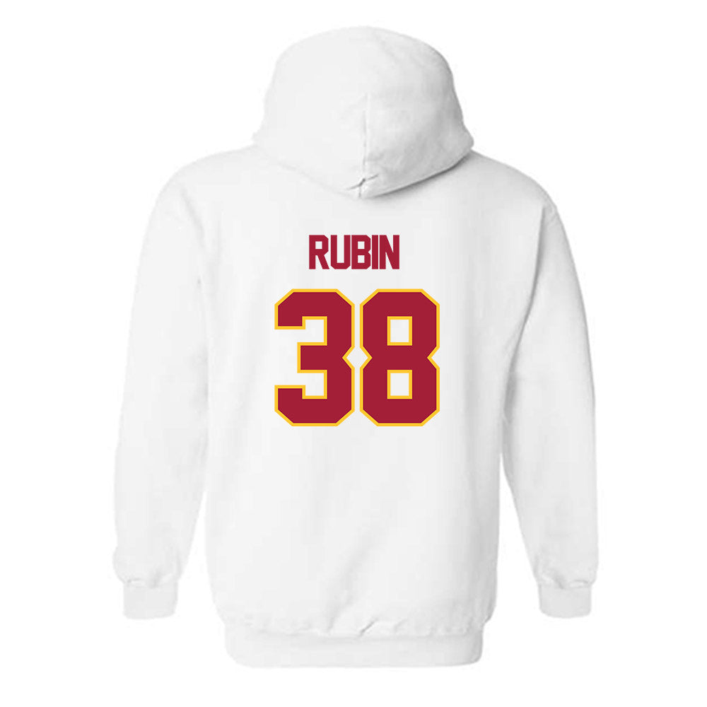 USC - NCAA Football : Isaiah Rubin - Sports Shersey Hooded Sweatshirt-1
