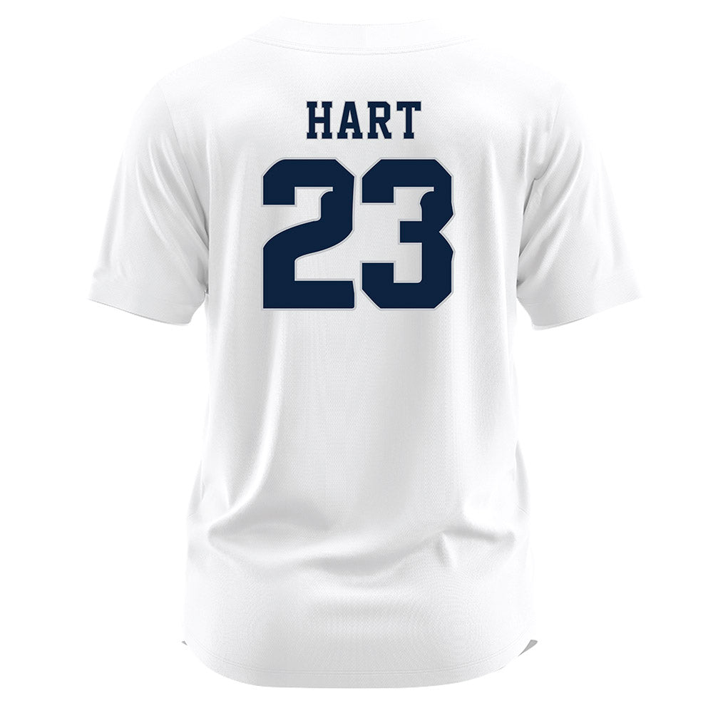 Samford - NCAA Softball : Katie Hart - White Jersey-1