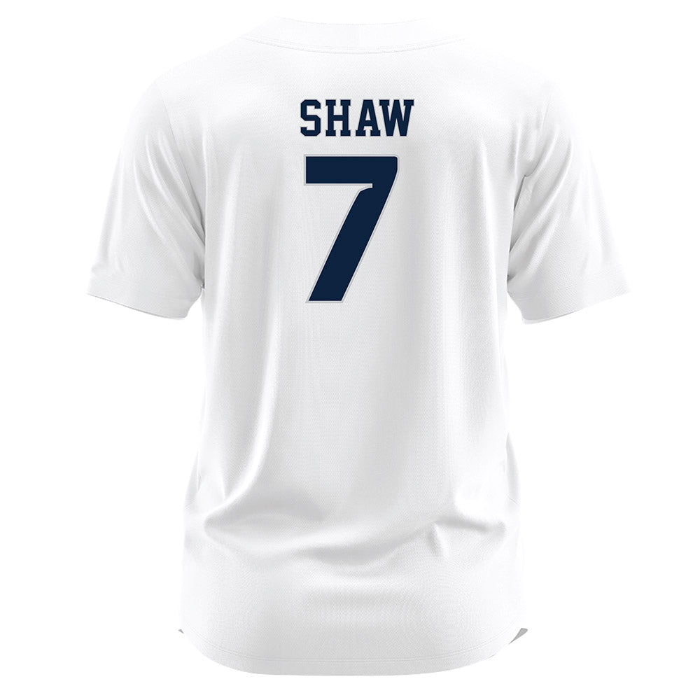 Samford - NCAA Softball : Olivia Shaw - White Jersey-1