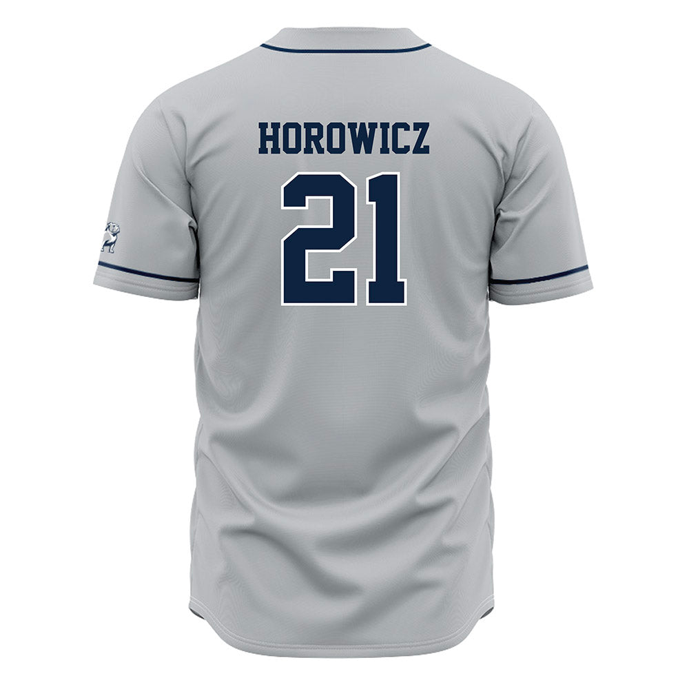 Samford - NCAA Baseball : Bear Horowicz - Grey Jersey-1