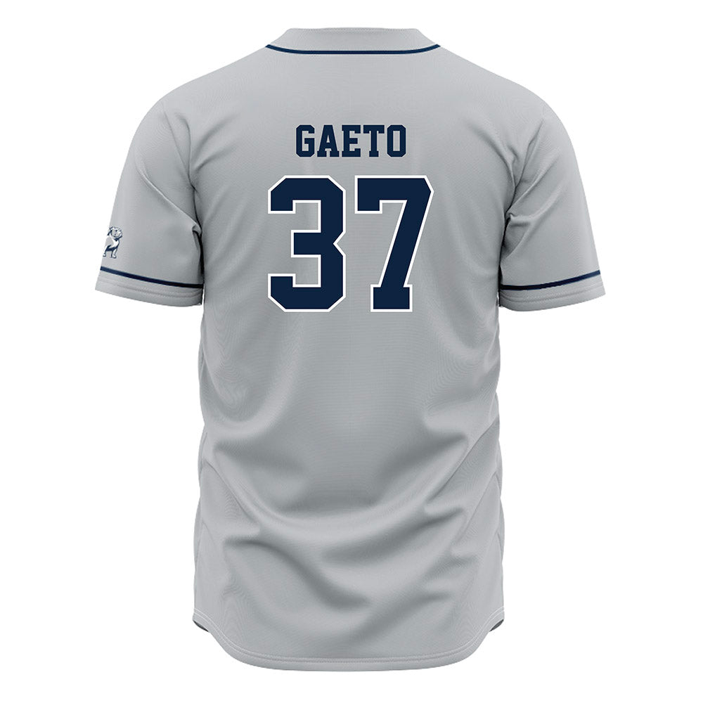 Samford - NCAA Baseball : Alex Gaeto - Grey Jersey-1