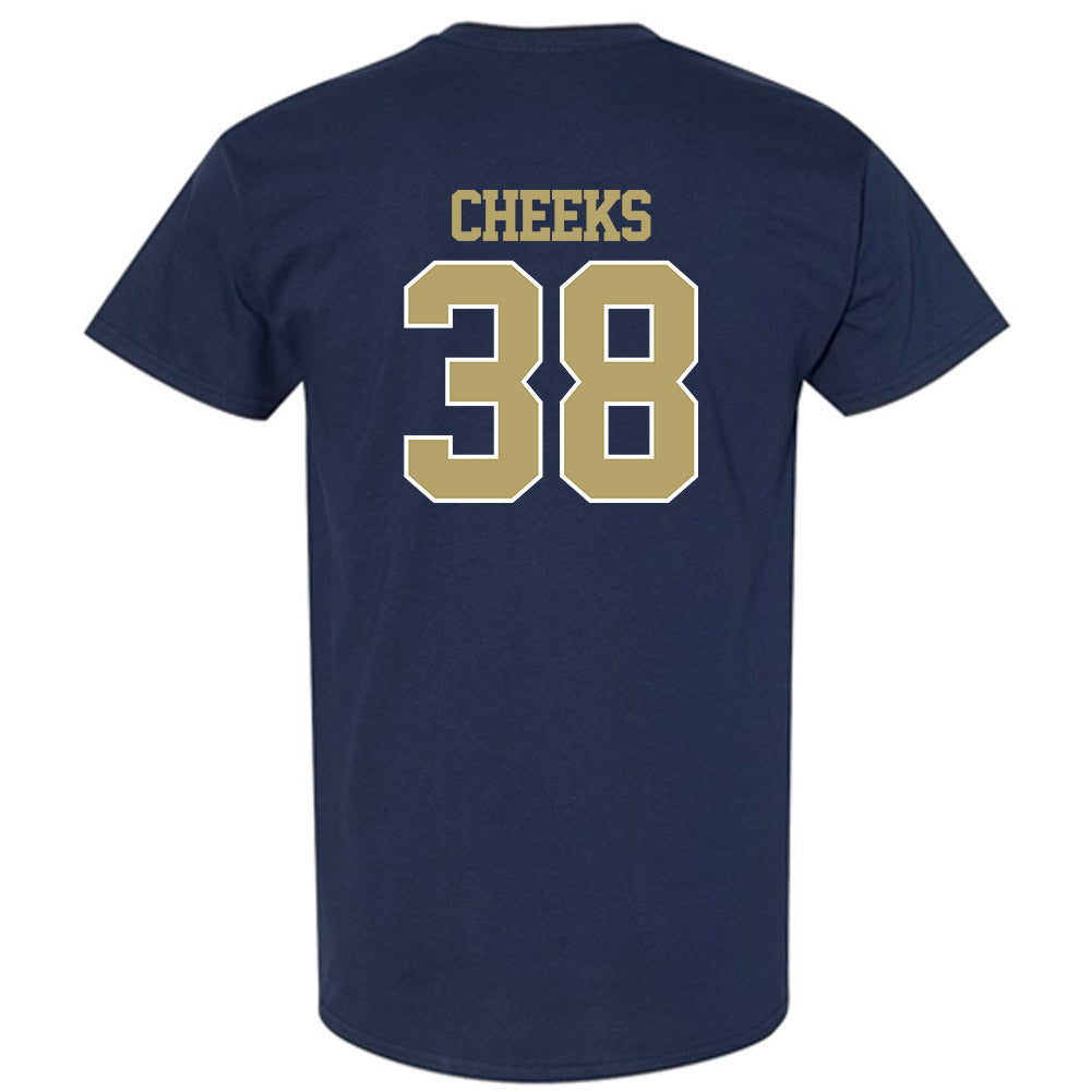 Georgia Tech - NCAA Football : A'J Cheeks - Classic Fashion Shersey T-Shirt-1