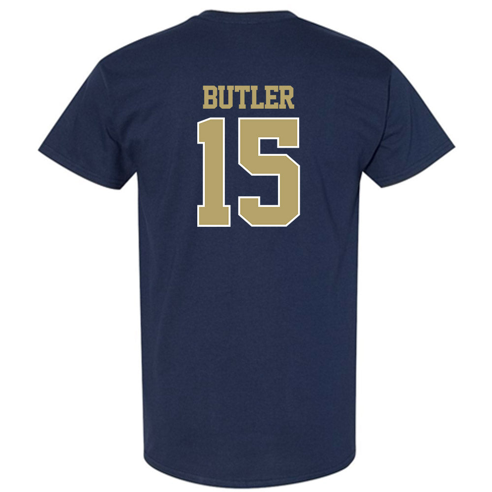 Georgia Tech - NCAA Football : Tah'J Butler - Classic Fashion Shersey T-Shirt-1