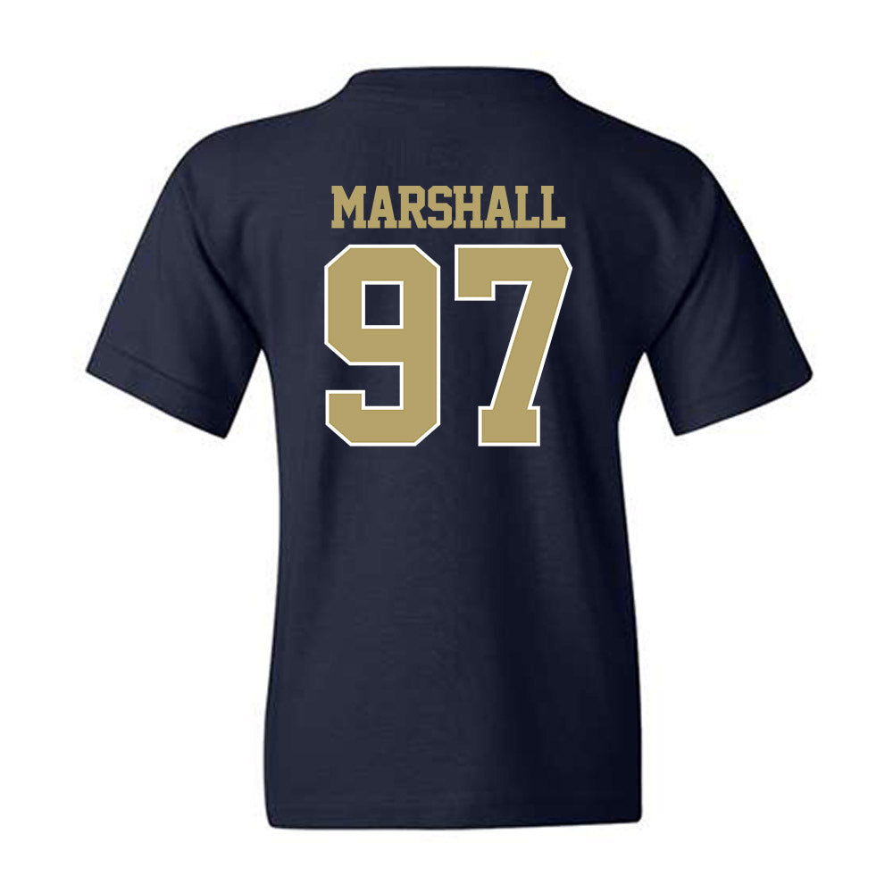 Georgia Tech - NCAA Football : Landen Marshall - Classic Fashion Shersey Youth T-Shirt-1