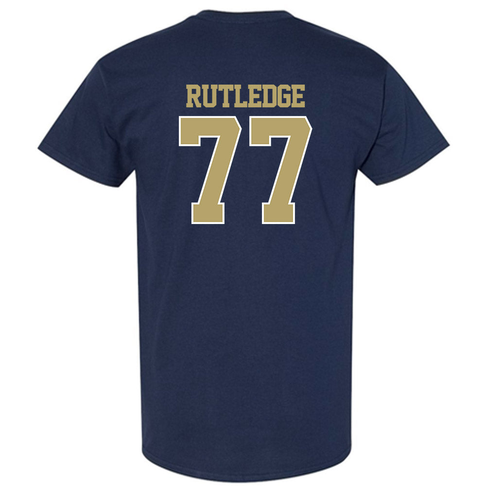Georgia Tech - NCAA Football : Keylan Rutledge - Classic Fashion Shersey T-Shirt-1
