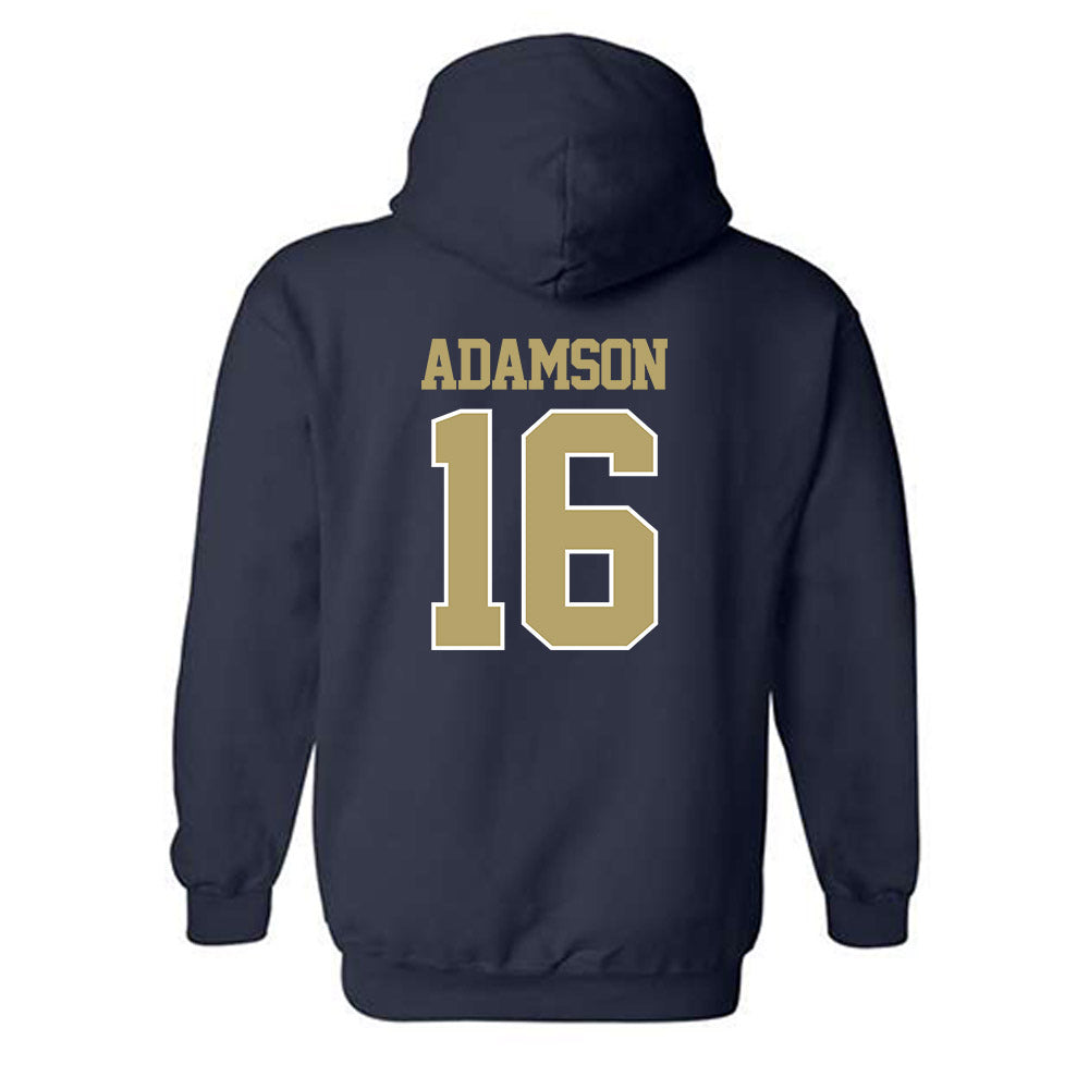 Georgia Tech - NCAA Football : Grady Adamson - Classic Fashion Shersey Hooded Sweatshirt-1