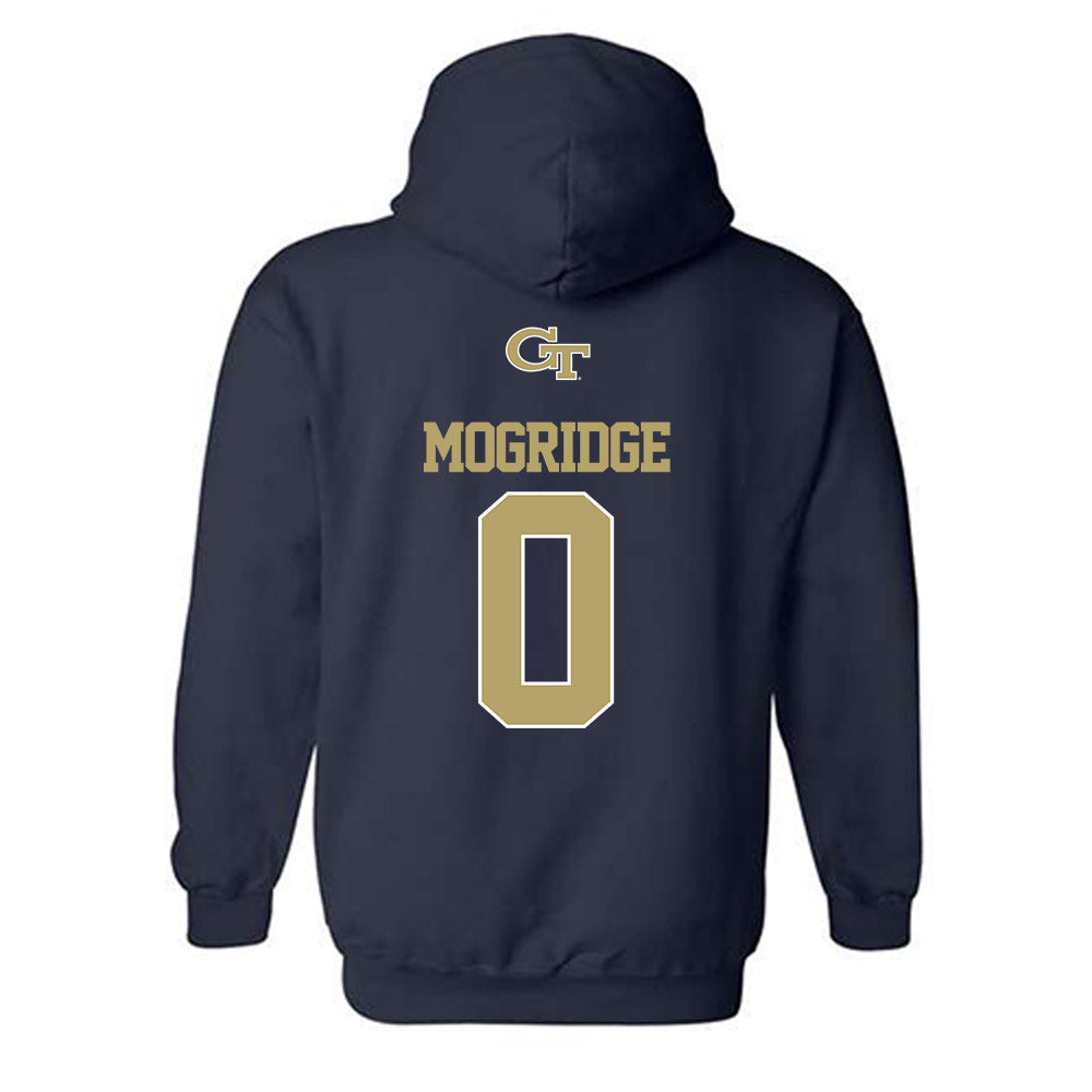 Georgia Tech - NCAA Women's Volleyball : Liv Mogridge - Classic Shersey Hooded Sweatshirt-1