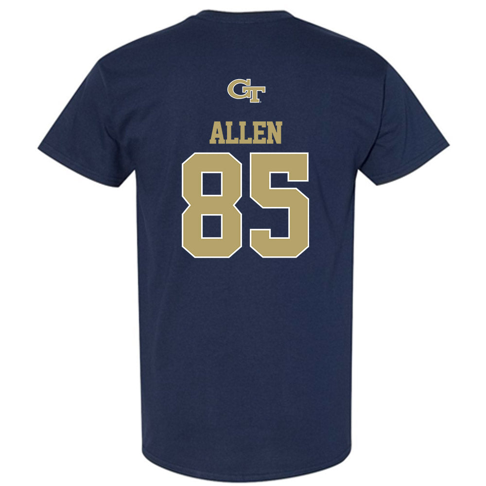Georgia Tech - NCAA Football : Jordan Allen - Classic Shersey T-Shirt-1