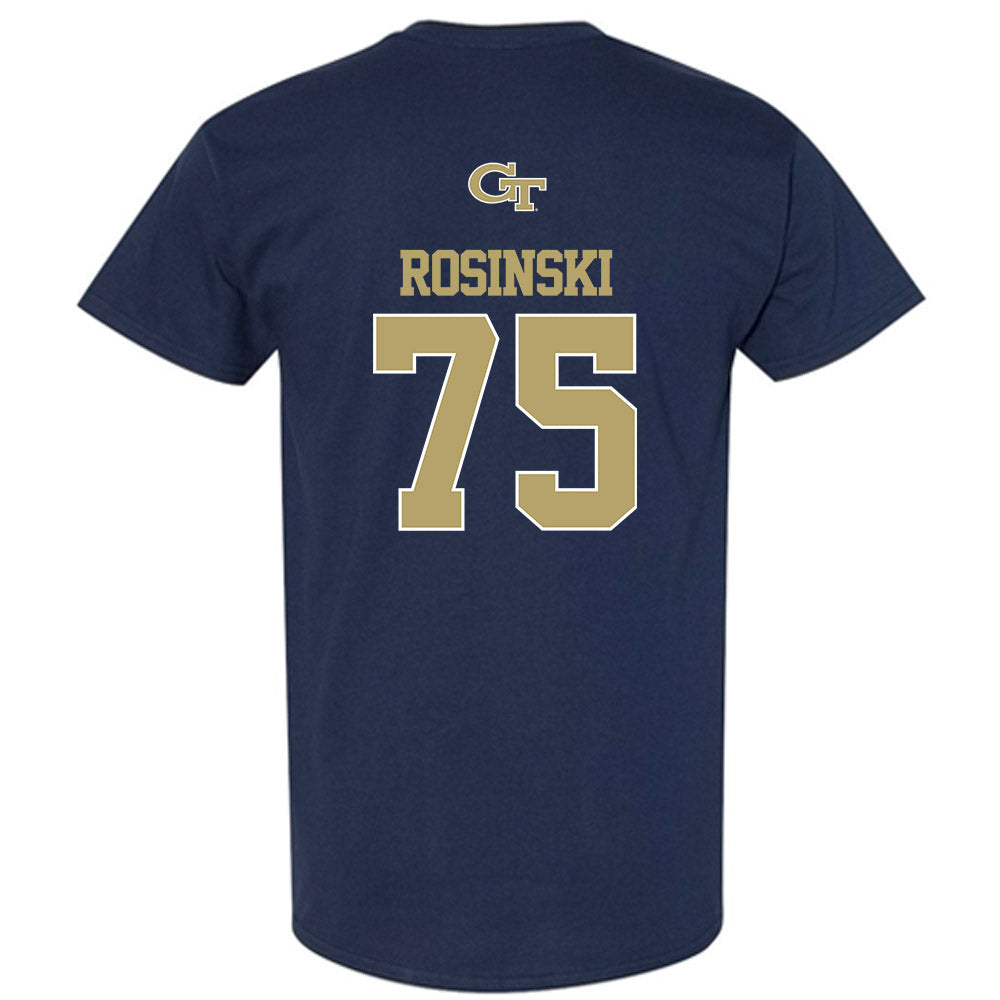 Georgia Tech - NCAA Football : Andrew Rosinski - Classic Shersey T-Shirt-1