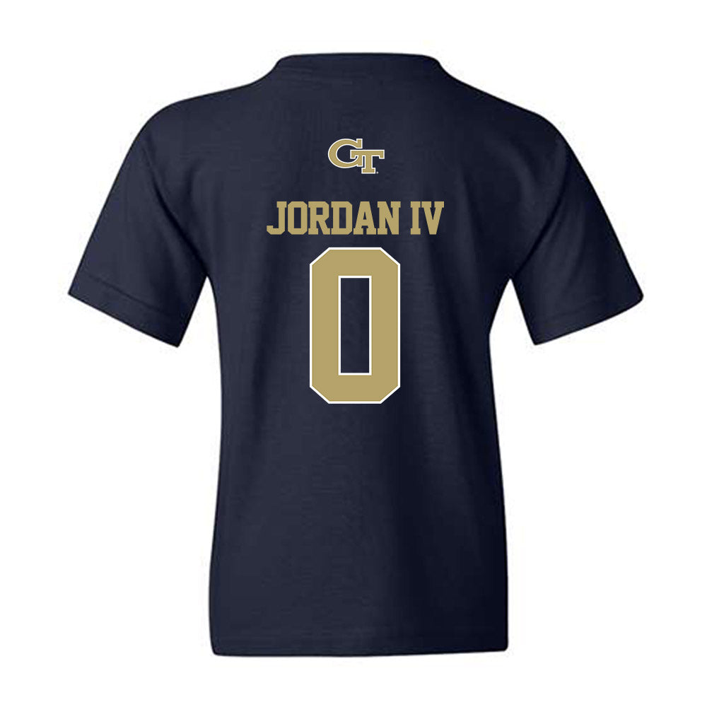 Georgia Tech - NCAA Football : Melvin Jordan IV - Classic Shersey Youth T-Shirt-1