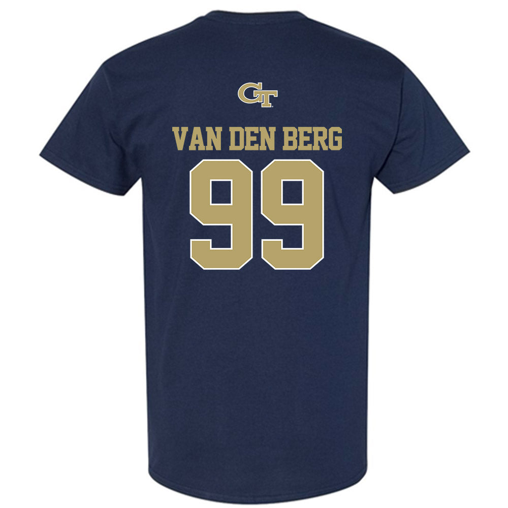 Georgia Tech - NCAA Football : Jordan van den Berg - Classic Shersey T-Shirt