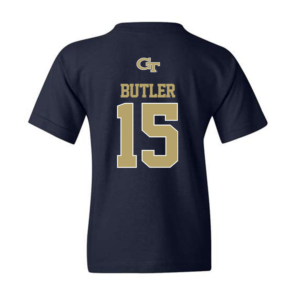 Georgia Tech - NCAA Football : Tah'J Butler - Classic Shersey Youth T-Shirt