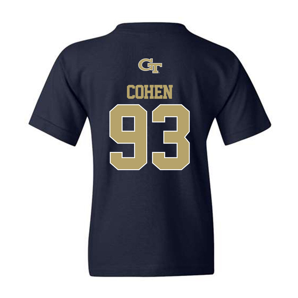 Georgia Tech - NCAA Football : Drew Cohen - Classic Shersey Youth T-Shirt