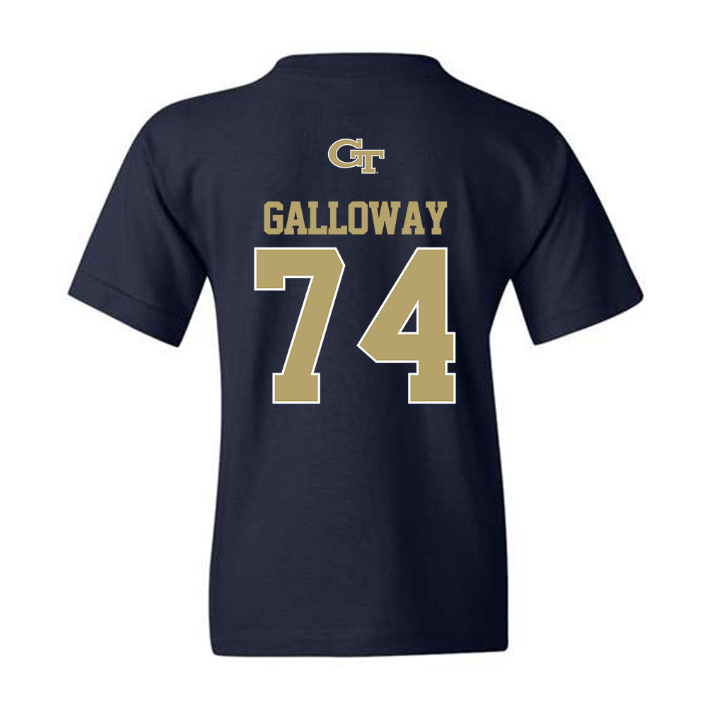 Georgia Tech - NCAA Football : Benjamin Galloway - Classic Shersey Youth T-Shirt