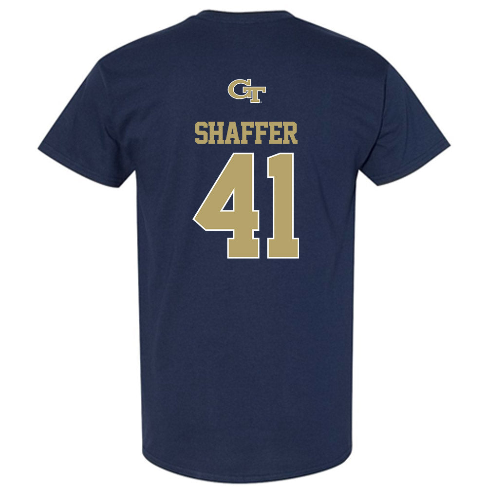 Georgia Tech - NCAA Football : Landon Shaffer - Classic Shersey T-Shirt-1