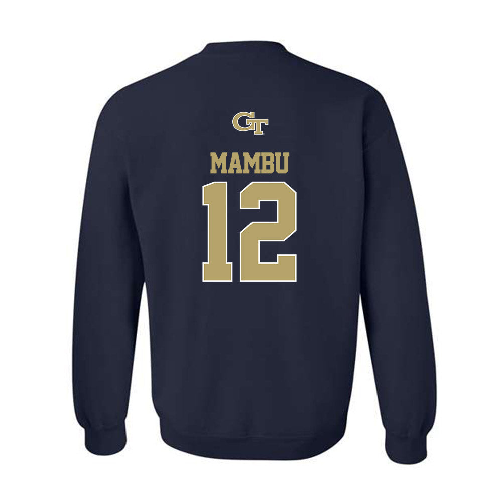 Georgia Tech - NCAA Women's Volleyball : Lameen Mambu - Classic Shersey Crewneck Sweatshirt-1