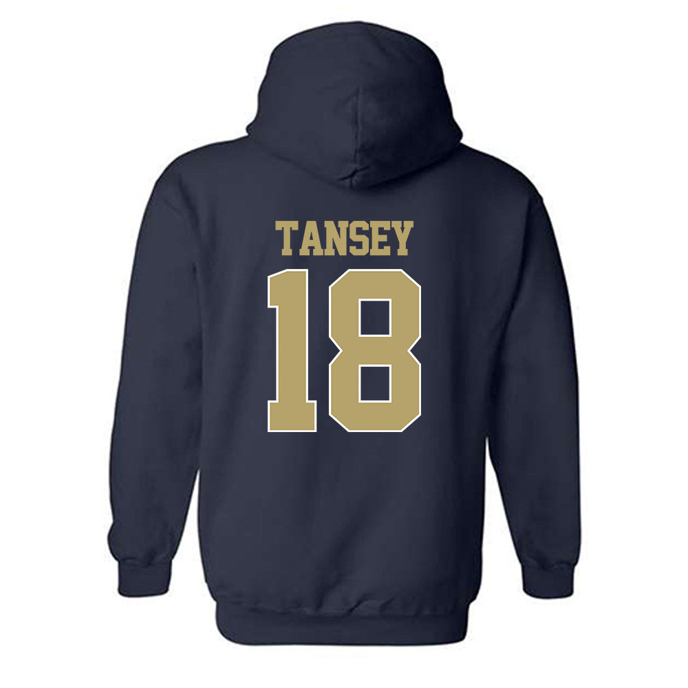 Georgia Tech - NCAA Women's Volleyball : Danielle Tansey - Classic Shersey Hooded Sweatshirt-1
