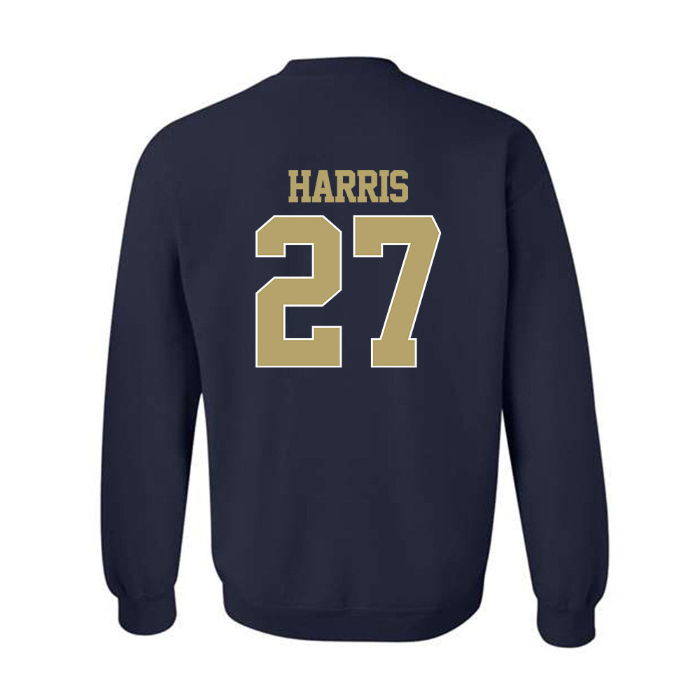 Georgia Tech - NCAA Football : Tae Harris - Classic Shersey Crewneck Sweatshirt-1