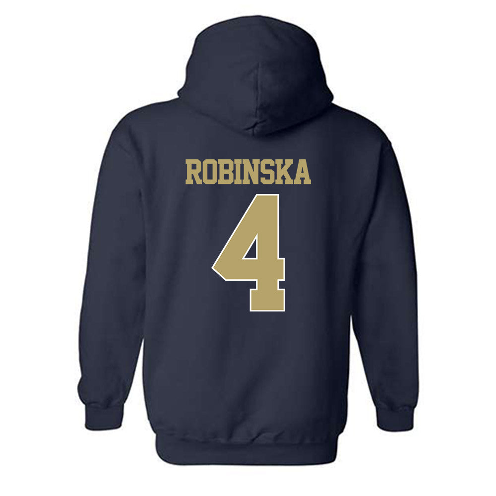Georgia Tech - NCAA Women's Volleyball : Gabriela Robinska - Classic Shersey Hooded Sweatshirt-1