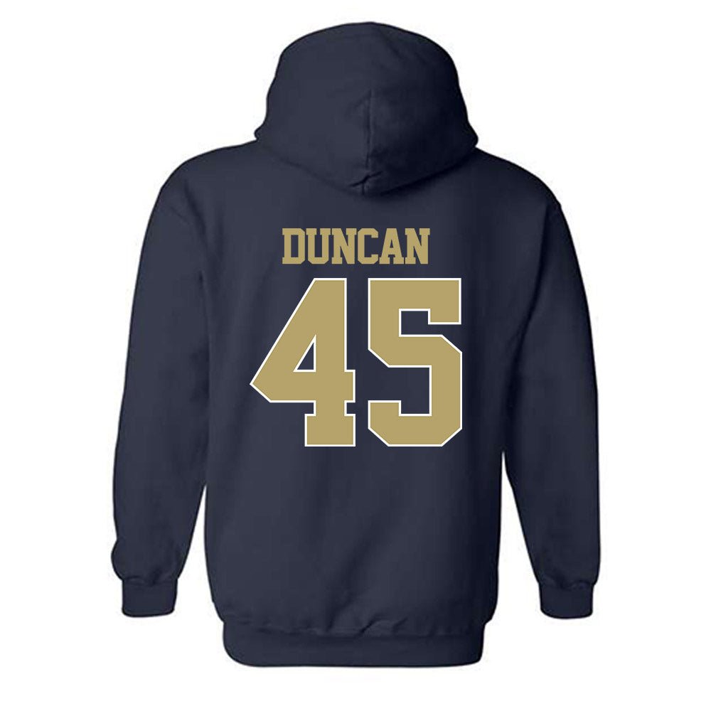 Georgia Tech - NCAA Football : Bayler Duncan - Classic Shersey Hooded Sweatshirt