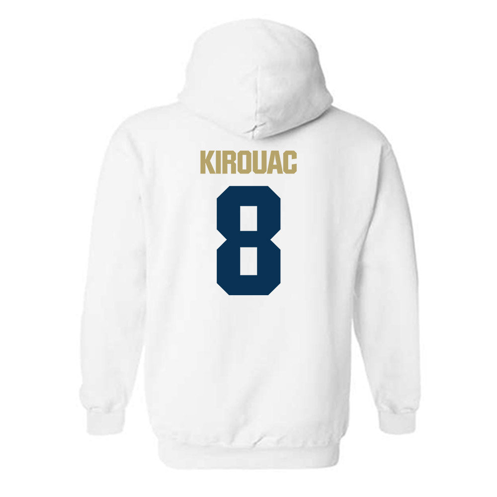 Georgia Tech - NCAA Men's Basketball : Cole Kirouac - Classic Shersey Hooded Sweatshirt-3