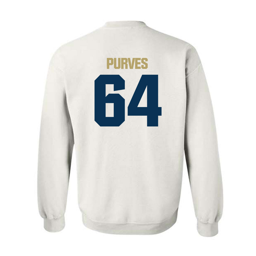 Georgia Tech - NCAA Football : Ryan Purves - Classic Shersey Crewneck Sweatshirt-1