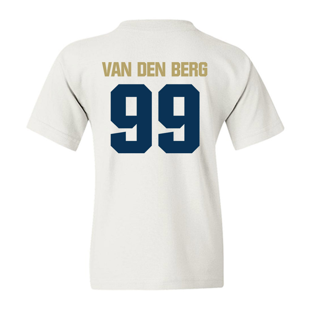 Georgia Tech - NCAA Football : Jordan van den Berg - Classic Shersey Youth T-Shirt-1