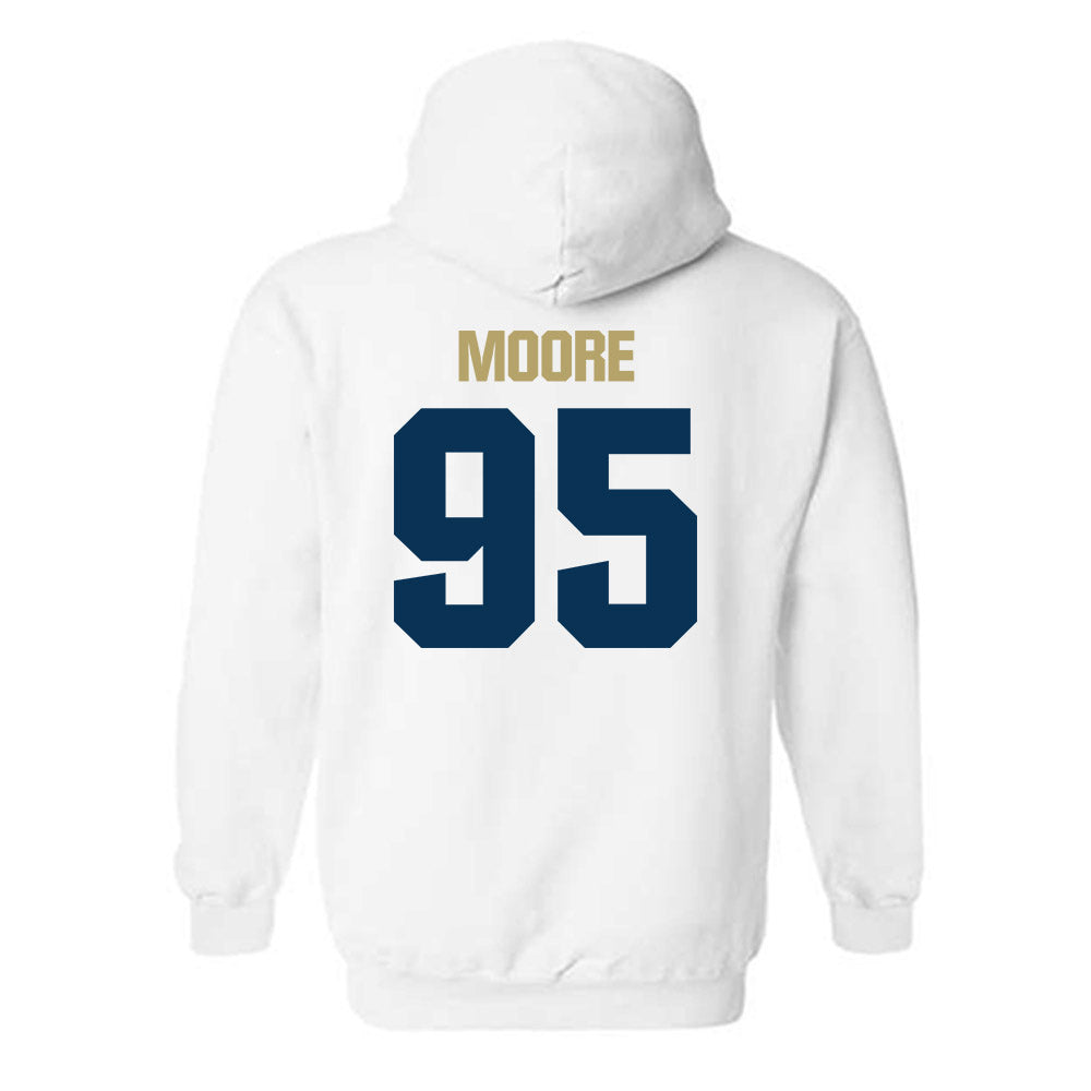 Georgia Tech - NCAA Football : Jason Moore - Classic Shersey Hooded Sweatshirt-1