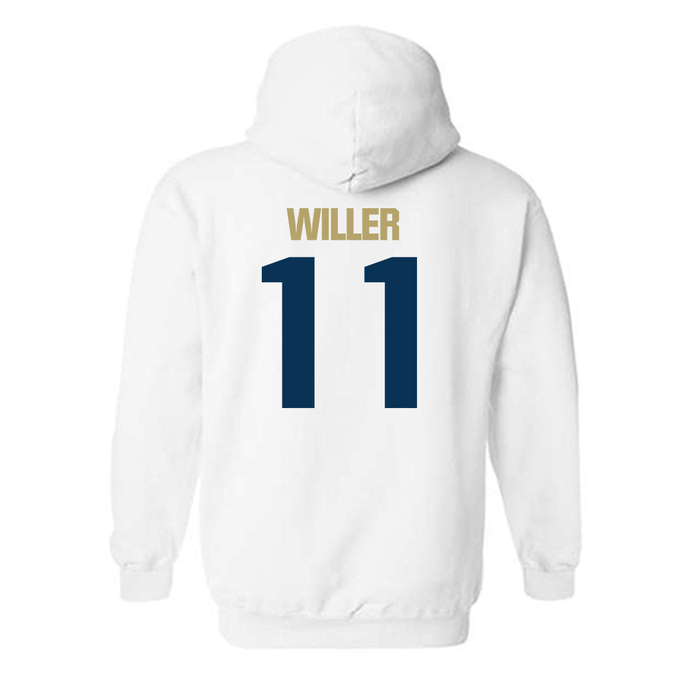 Georgia Tech - NCAA Softball : Alyssa Willer - Classic Shersey Hooded Sweatshirt-3