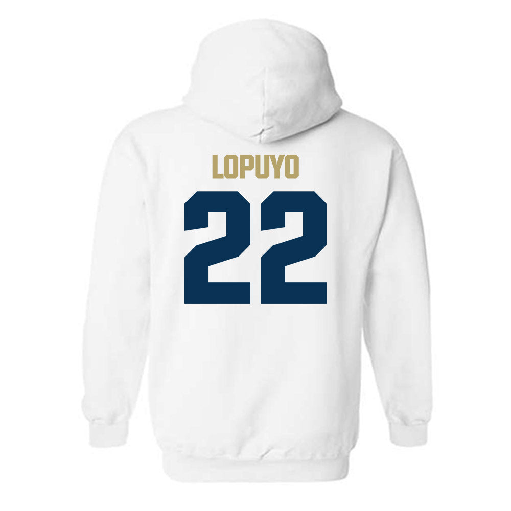 Georgia Tech - NCAA Women's Volleyball : Ital Lopuyo - Classic Shersey Hooded Sweatshirt-3