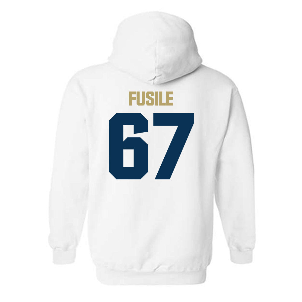 Georgia Tech - NCAA Football : Joe Fusile - Classic Shersey Hooded Sweatshirt-1