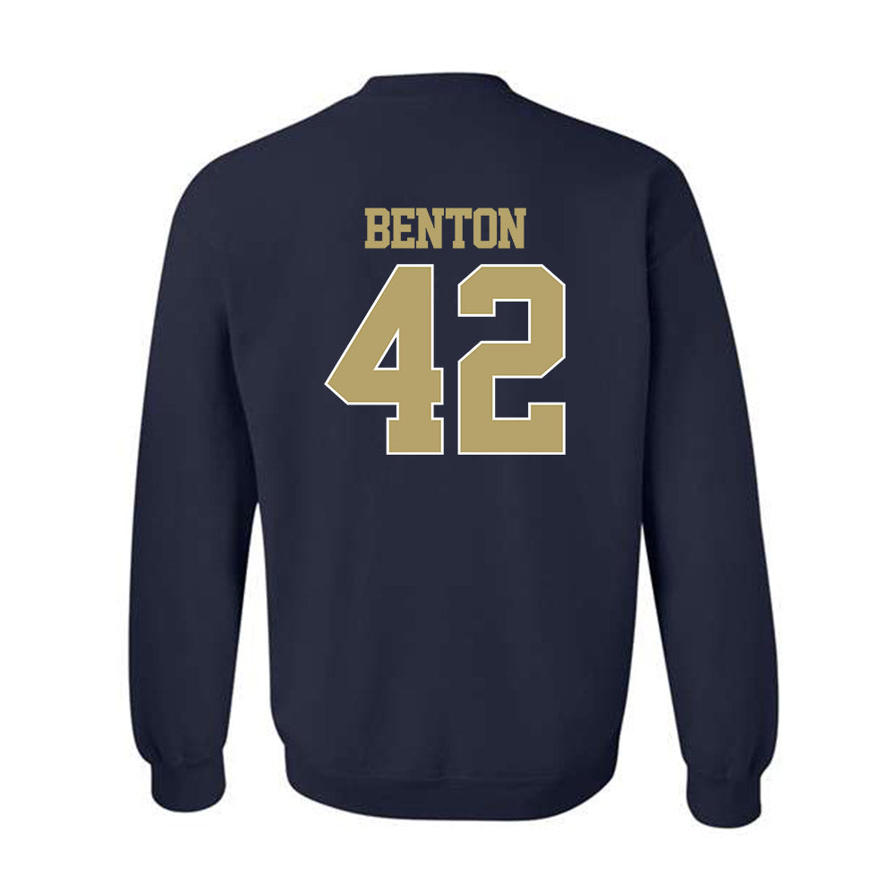 Georgia Tech - NCAA Football : Will Benton - Classic Shersey Crewneck Sweatshirt-1