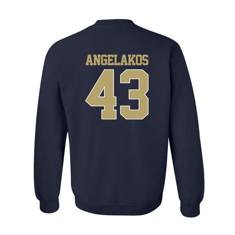 Georgia Tech - NCAA Baseball : Dimitri Angelakos - Classic Shersey Crewneck Sweatshirt-1