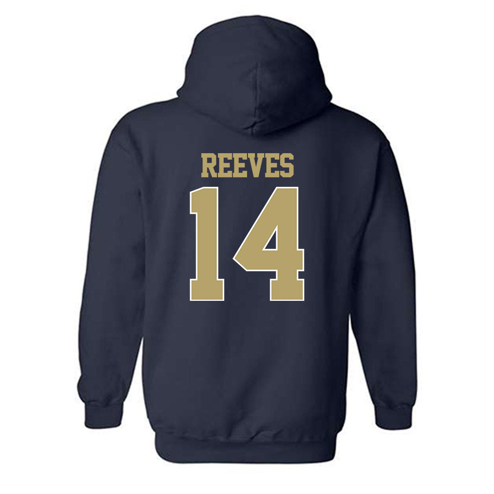 Georgia Tech - NCAA Men's Basketball : Kowacie Reeves - Classic Shersey Hooded Sweatshirt-1