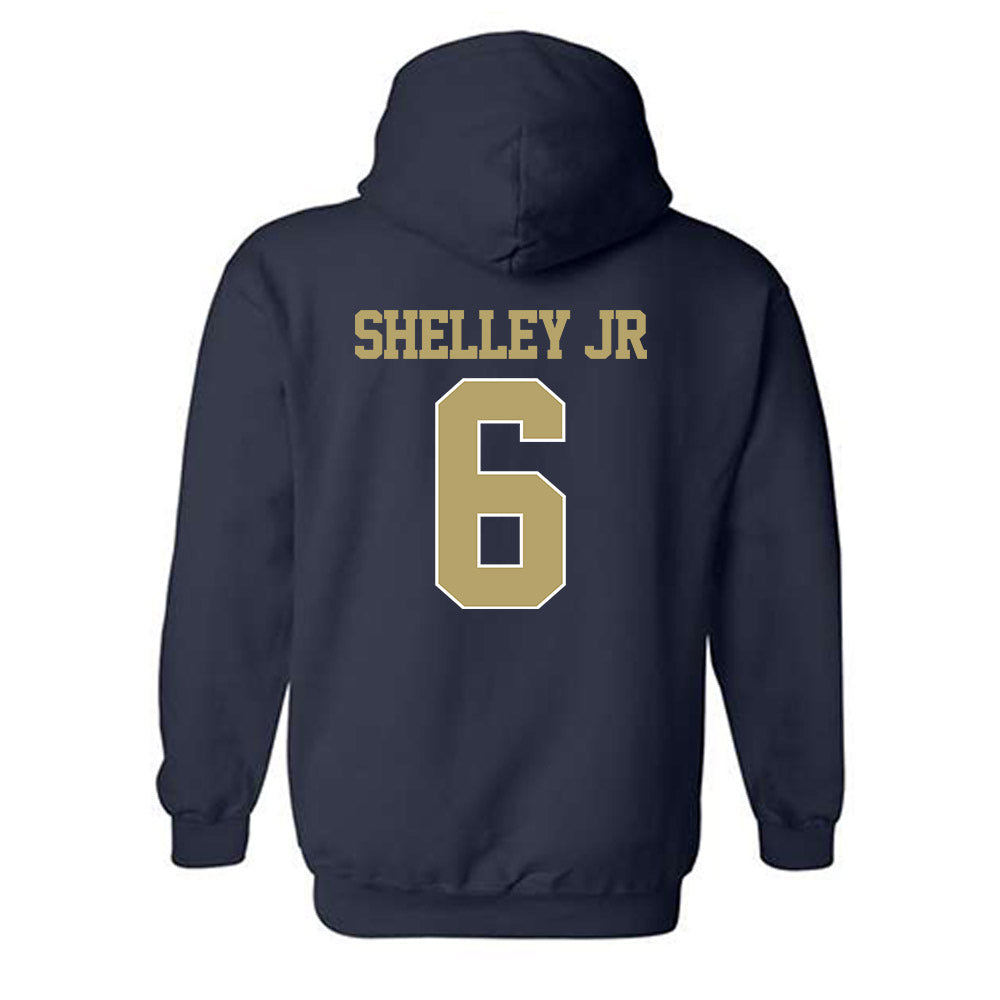 Georgia Tech - NCAA Football : Rodney Shelley Jr - Classic Shersey Hooded Sweatshirt