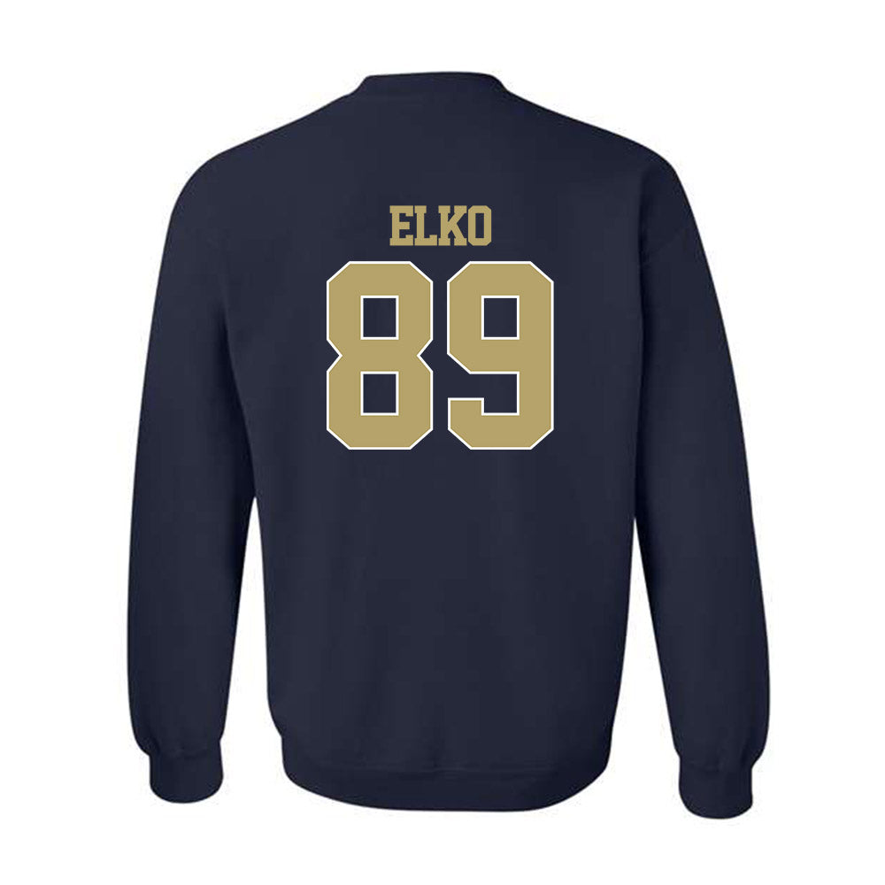 Georgia Tech - NCAA Football : Chris Elko - Classic Shersey Crewneck Sweatshirt