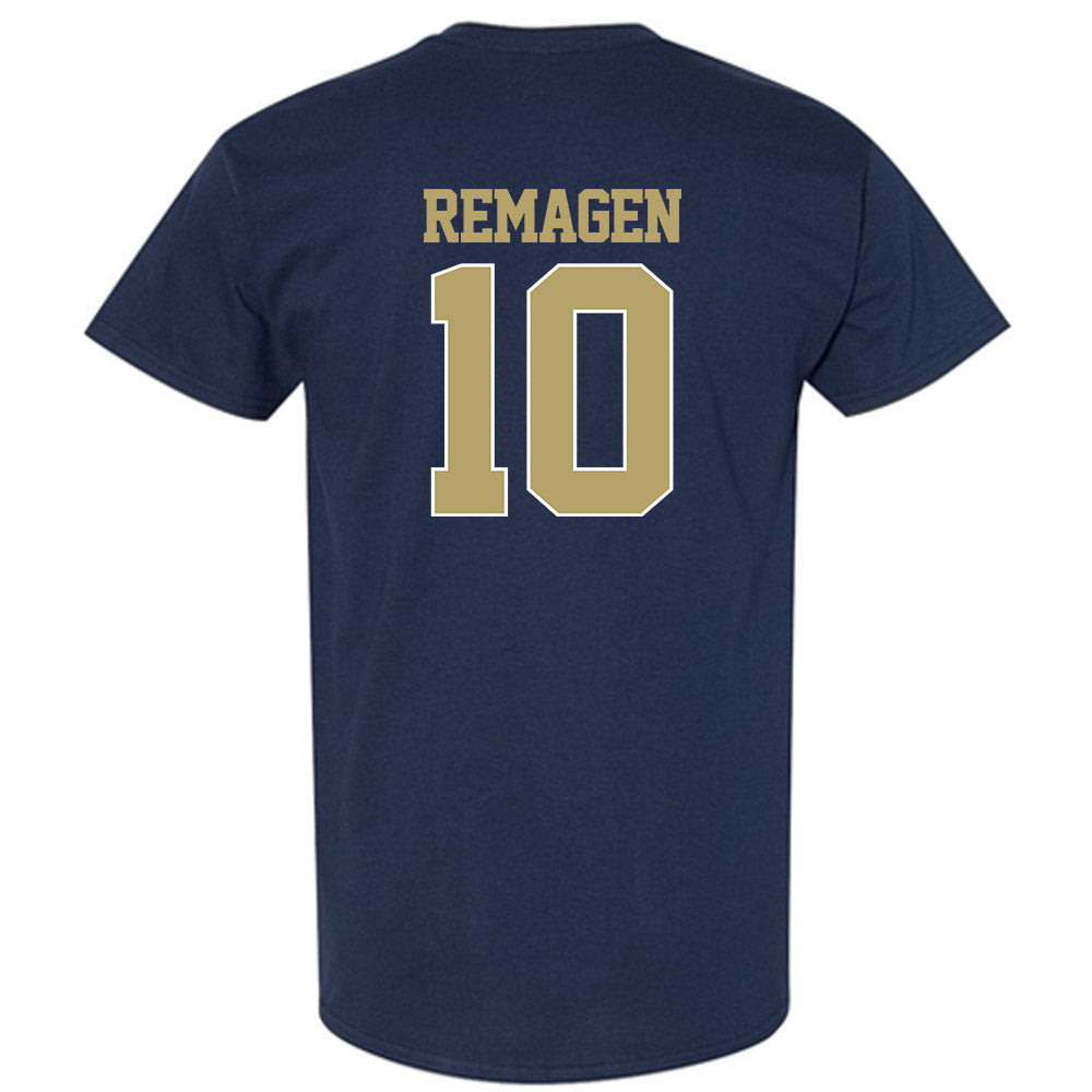 Georgia Tech - NCAA Men's Basketball : Davi Remagen - Classic Shersey T-Shirt-1