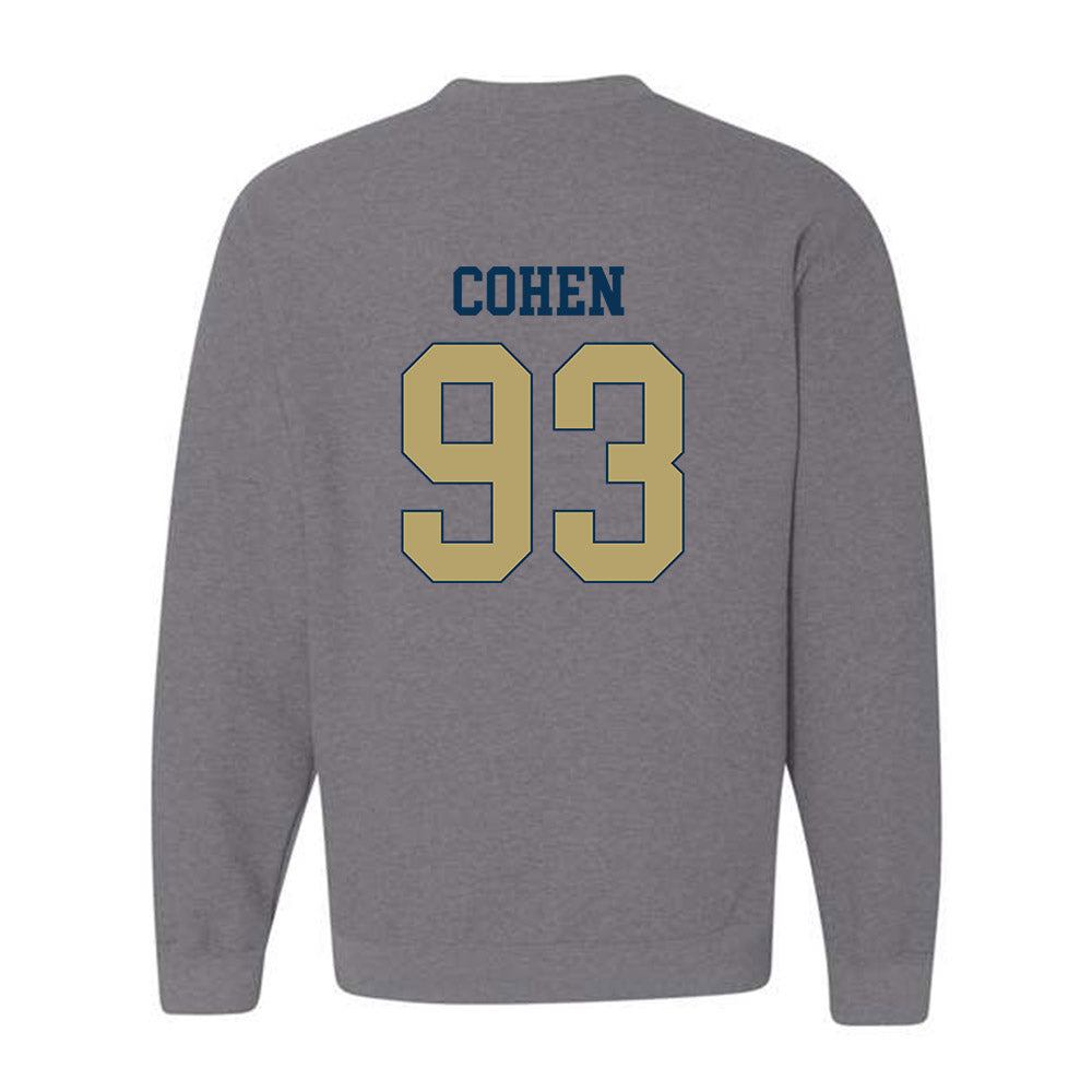 Georgia Tech - NCAA Football : Drew Cohen - Classic Fashion Shersey Crewneck Sweatshirt