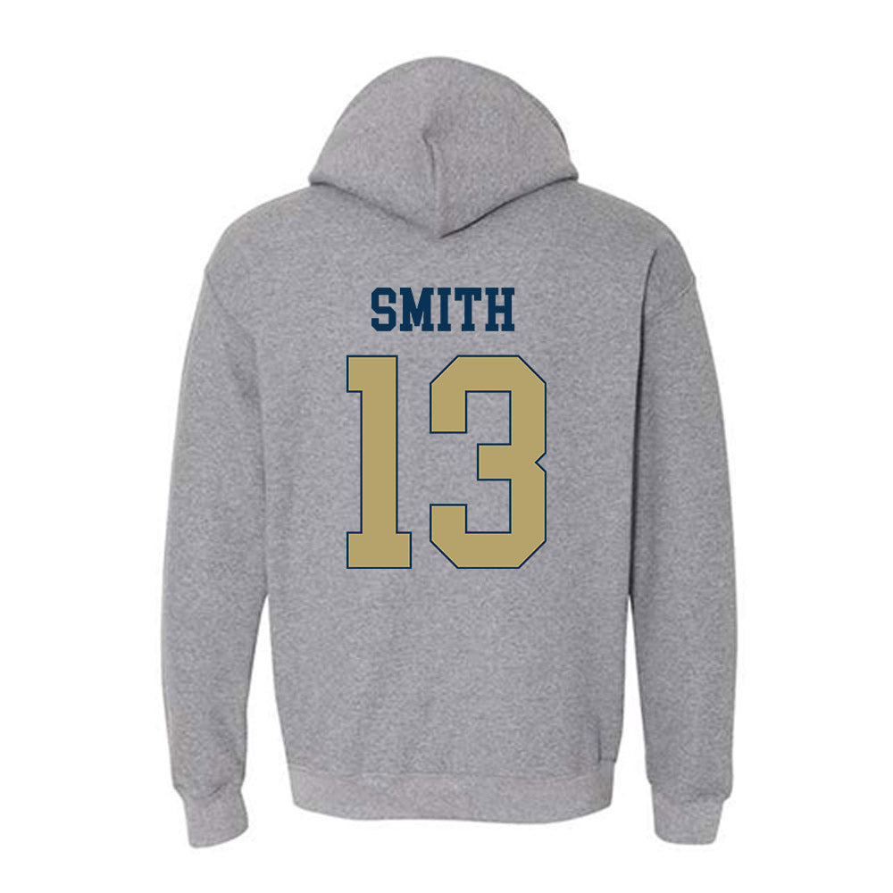 Georgia Tech - NCAA Football : Rahkeem Smith - Classic Fashion Shersey Hooded Sweatshirt-1