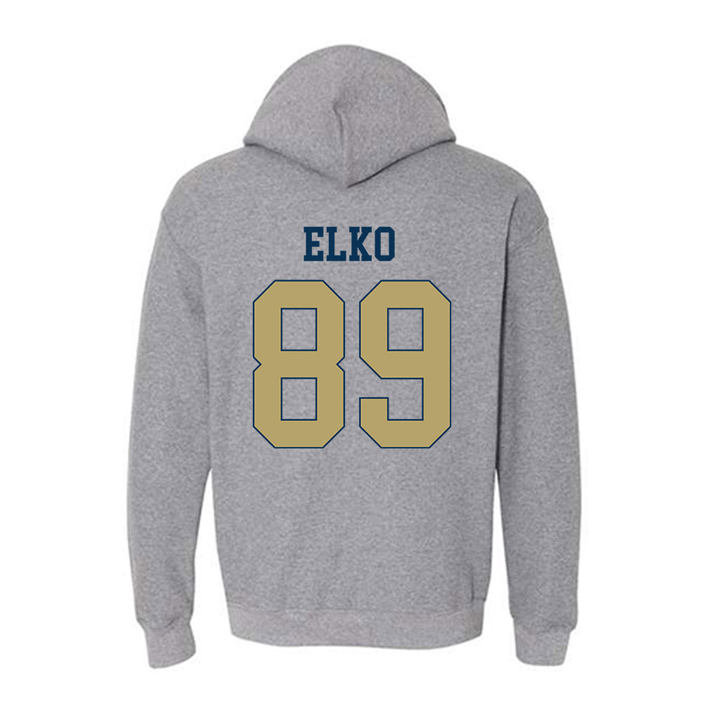 Georgia Tech - NCAA Football : Chris Elko - Classic Fashion Shersey Hooded Sweatshirt