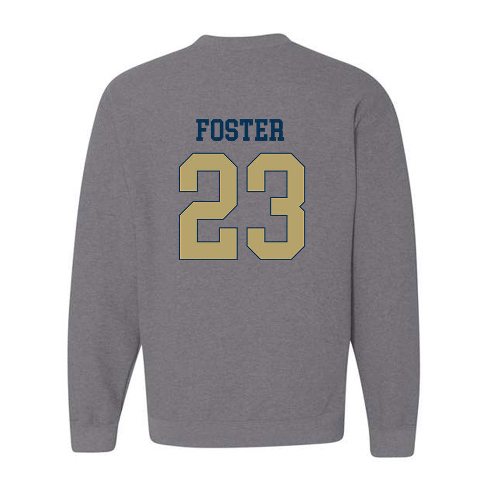 Georgia Tech - NCAA Women's Basketball : La'Nya Foster - Classic Fashion Shersey Crewneck Sweatshirt-3