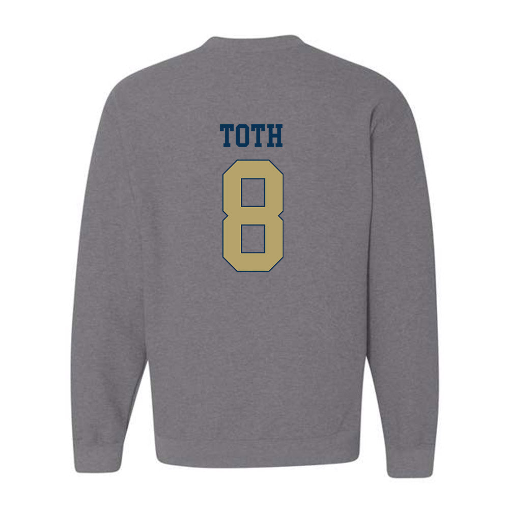 Georgia Tech - NCAA Women's Volleyball : Sara Toth - Classic Fashion Shersey Crewneck Sweatshirt-1