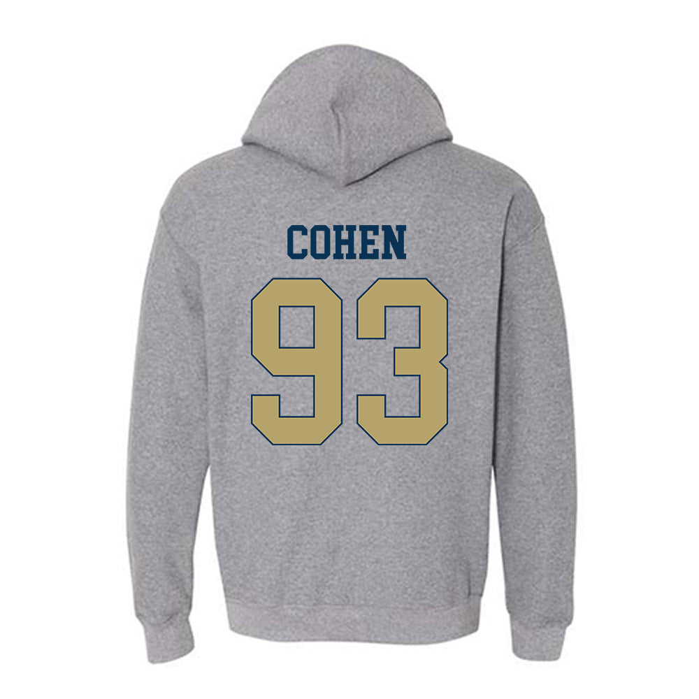Georgia Tech - NCAA Football : Drew Cohen - Classic Fashion Shersey Hooded Sweatshirt