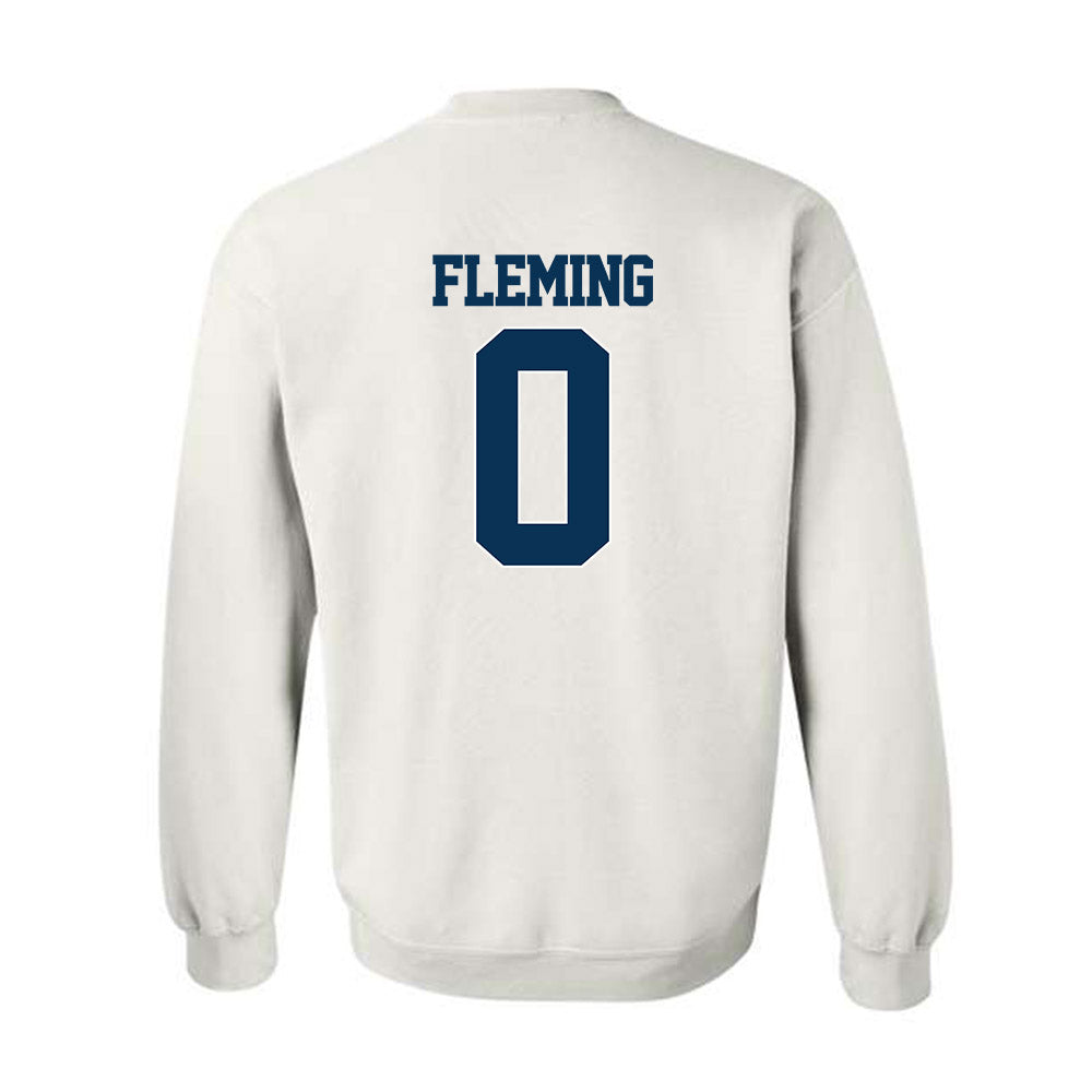 Georgia Tech - NCAA Men's Basketball : Akai Fleming - Classic Fashion Shersey Crewneck Sweatshirt-1