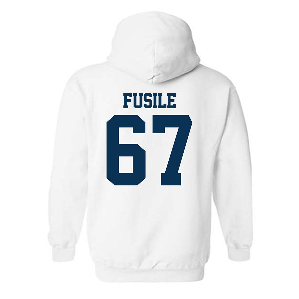 Georgia Tech - NCAA Football : Joe Fusile - Classic Fashion Shersey Hooded Sweatshirt-1