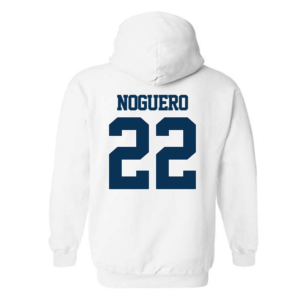 Georgia Tech - NCAA Women's Basketball : Ines Noguero - Classic Fashion Shersey Hooded Sweatshirt-1