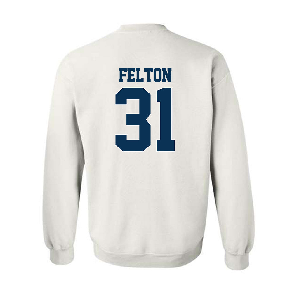 Georgia Tech - NCAA Football : Fenix Felton - Classic Fashion Shersey Crewneck Sweatshirt-1