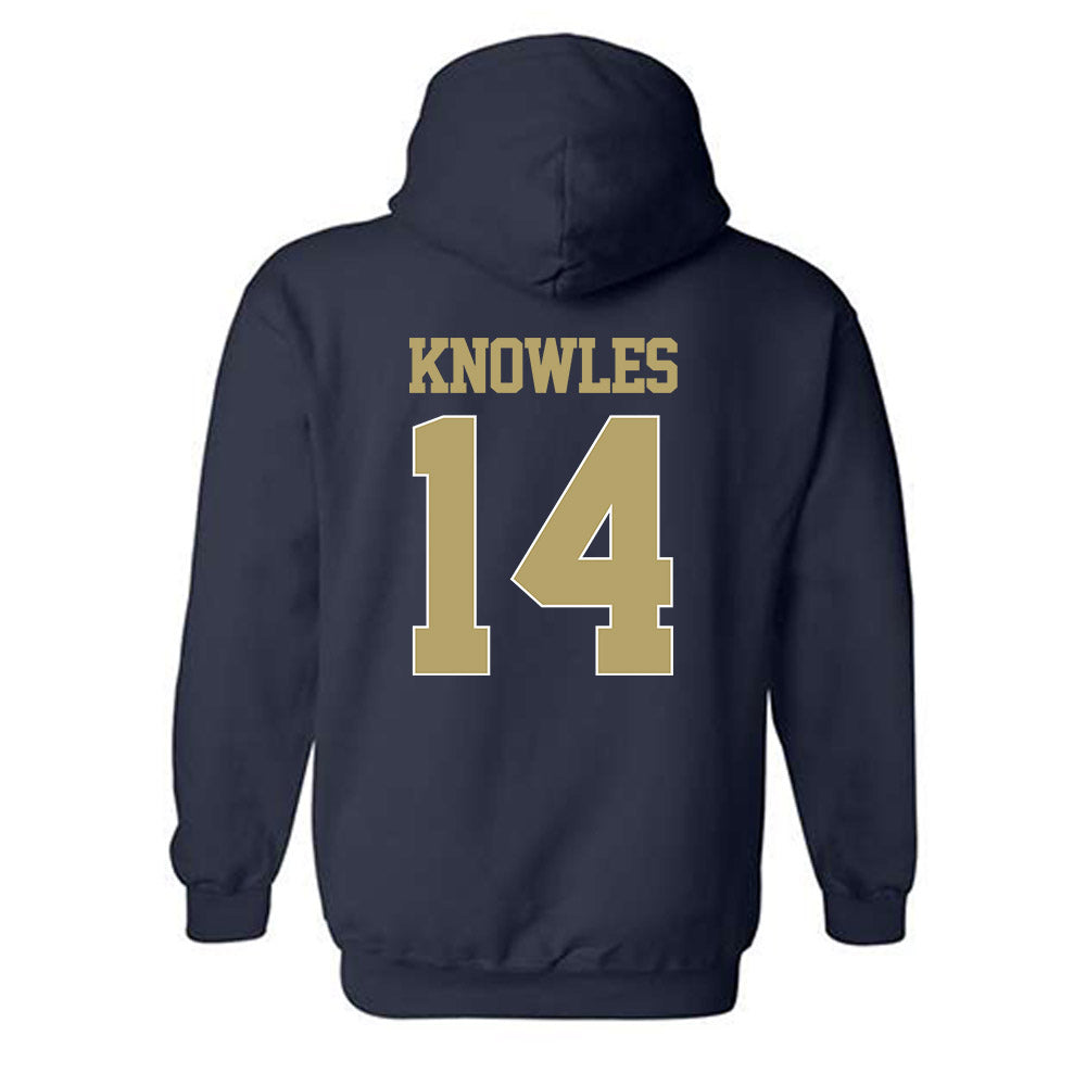 Georgia Tech - NCAA Football : Graham Knowles - Classic Shersey Hooded Sweatshirt-1