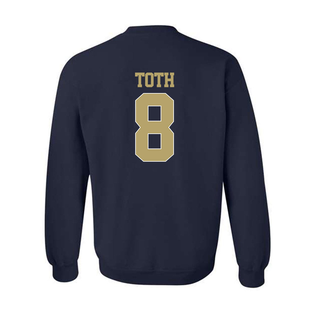 Georgia Tech - NCAA Women's Volleyball : Sara Toth - Classic Shersey Crewneck Sweatshirt-1