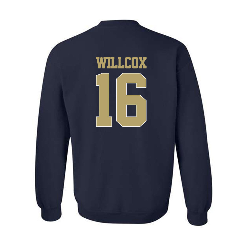 Georgia Tech - NCAA Baseball : Charlie Willcox - Classic Shersey Crewneck Sweatshirt-1